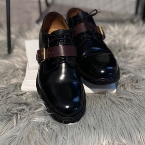 Valentino Men’s Buckle Derby Shoes